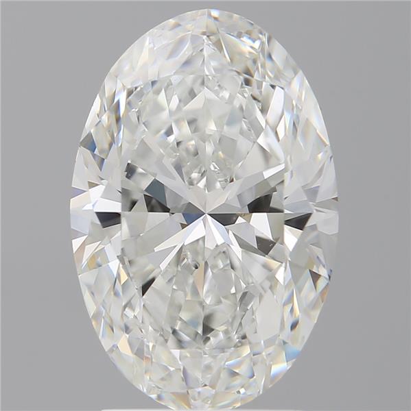 3.08 ct. oval Lab Grown Diamond front image