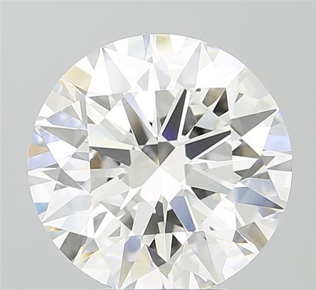 5.54 ct. round Lab Grown Diamond front image