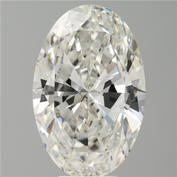 7.59 ct. oval Lab Grown Diamond front image