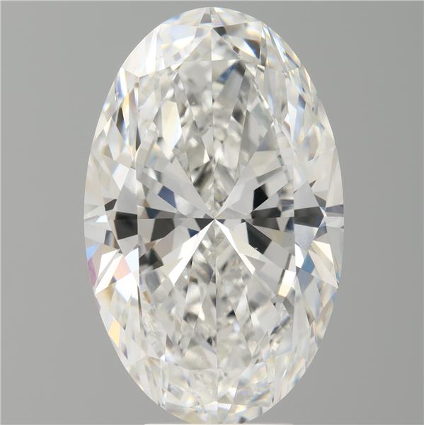 7.02 ct. oval Lab Grown Diamond front image