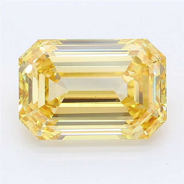 3.08 ct. emerald Lab Grown Diamond front image