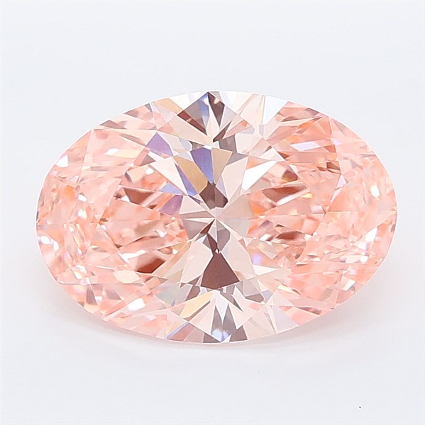 2.26 ct. oval Lab Grown Diamond front image