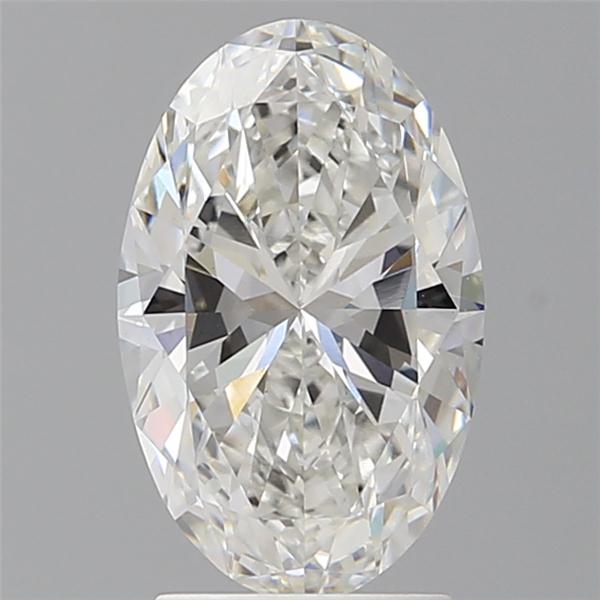 2.54 ct. oval Lab Grown Diamond front image