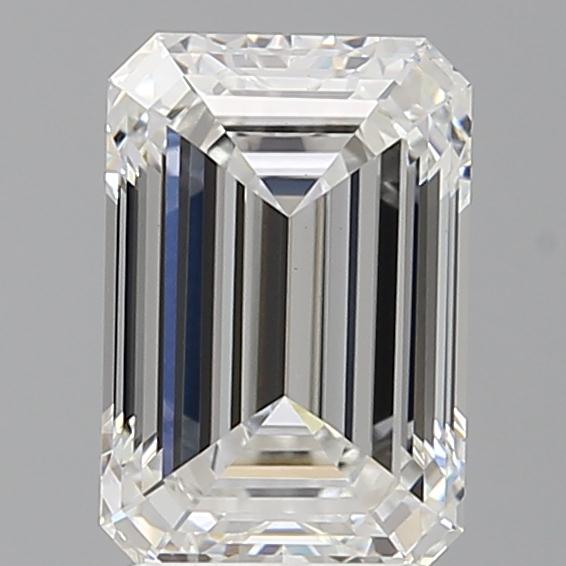 2.58 ct. emerald Lab Grown Diamond front image