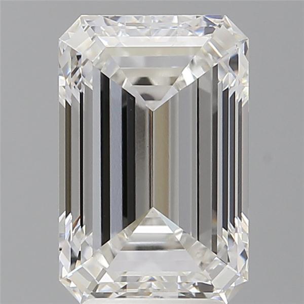 4.51 ct. emerald Lab Grown Diamond front image