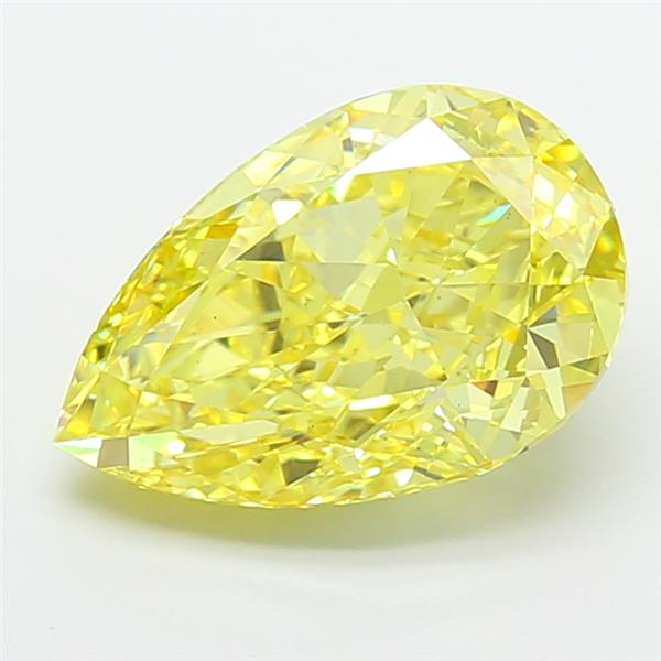 5.76 ct. pear Lab Grown Diamond front image