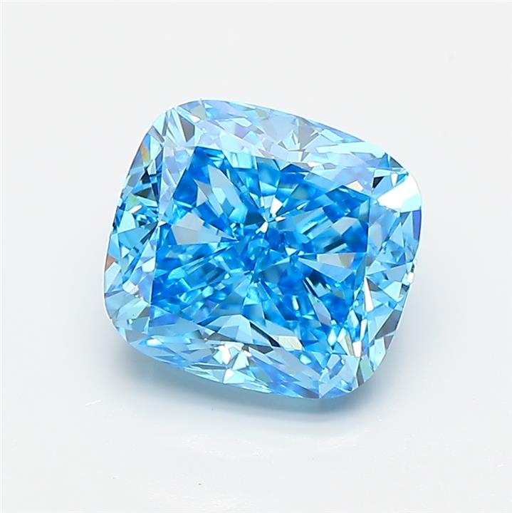 3.04 ct. cushion Lab Grown Diamond front image