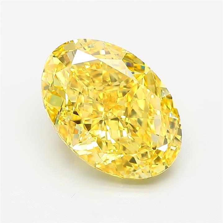 5.03 ct. oval Lab Grown Diamond front image