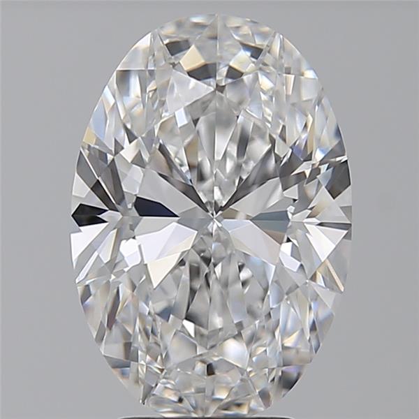 4.02 ct. oval Lab Grown Diamond front image