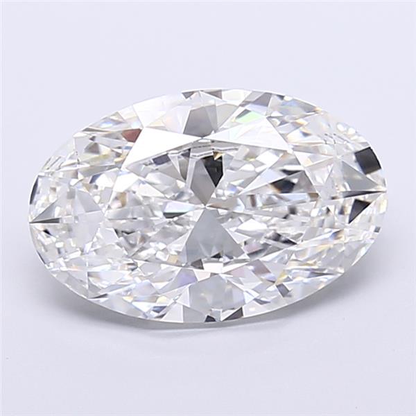 3.04 ct. oval Lab Grown Diamond front image