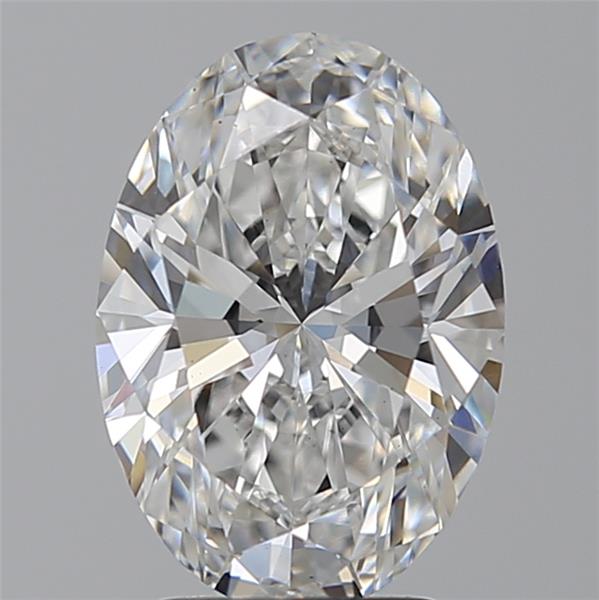 3.02 ct. oval Lab Grown Diamond front image