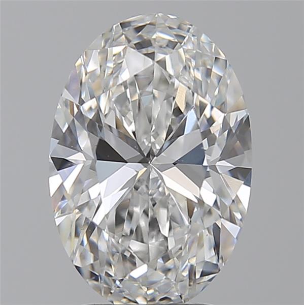 3.52 ct. oval Lab Grown Diamond front image