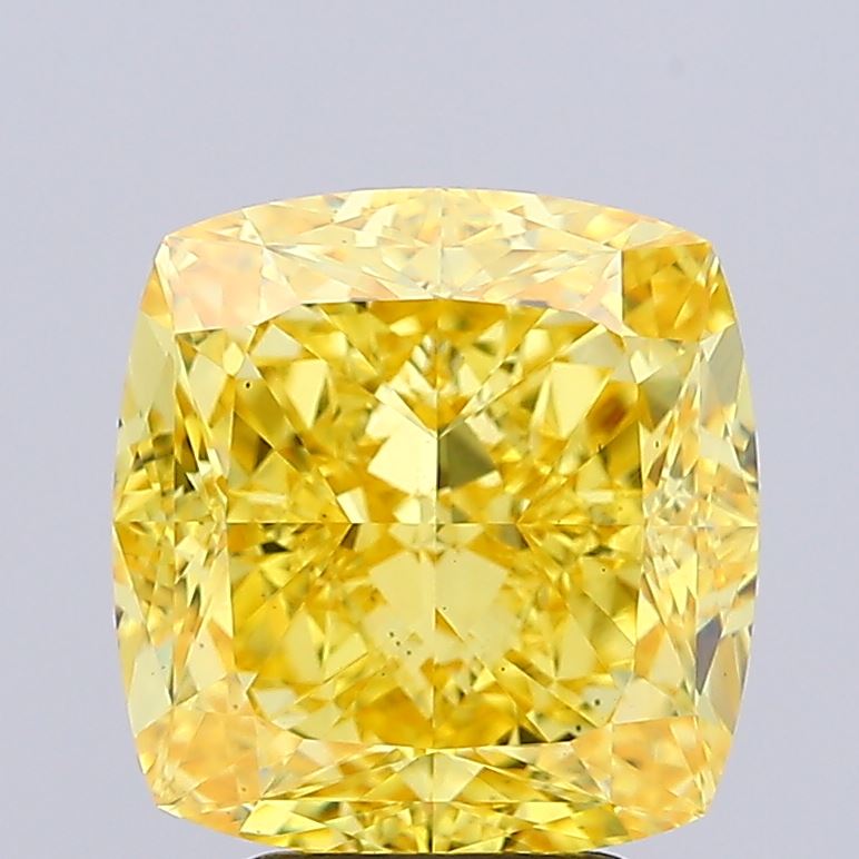 5.63 ct. cushion Lab Grown Diamond front image