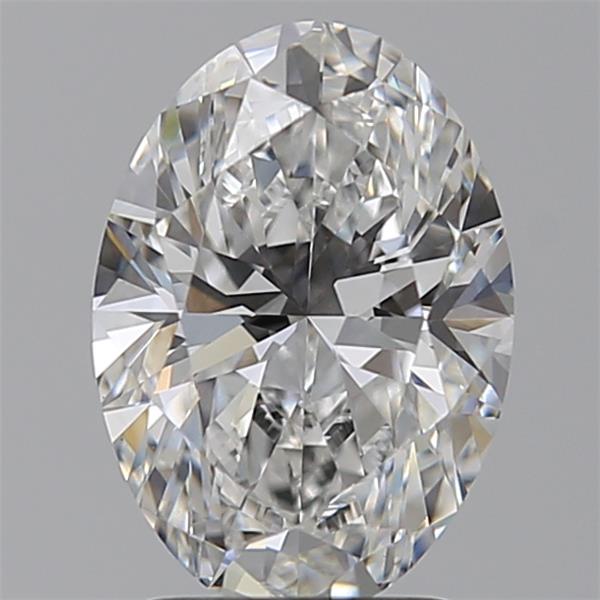 2.51 ct. oval Lab Grown Diamond front image
