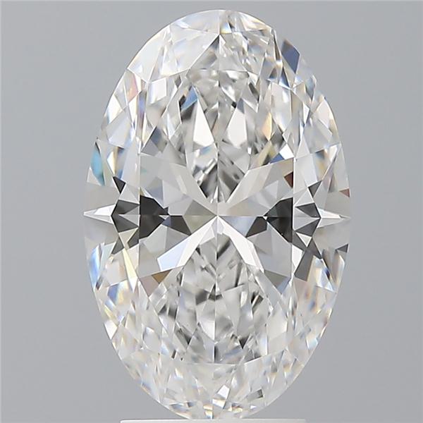 3.58 ct. oval Lab Grown Diamond front image