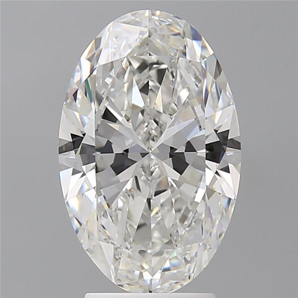 3.52 ct. oval Lab Grown Diamond front image