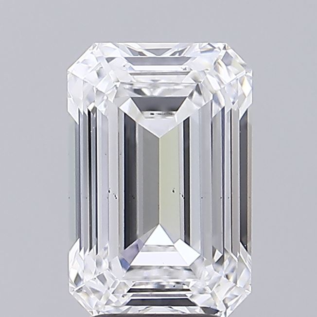 4.03 ct. emerald Lab Grown Diamond front image