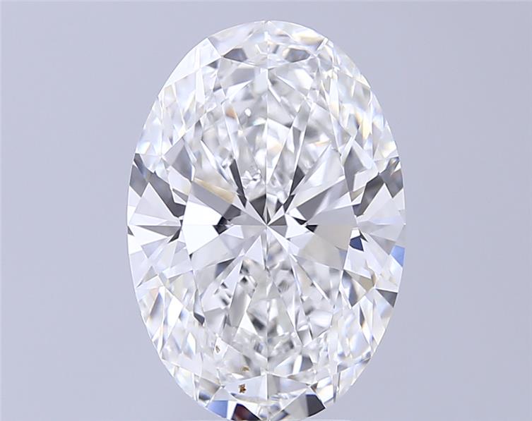 5.02 ct. oval Lab Grown Diamond front image