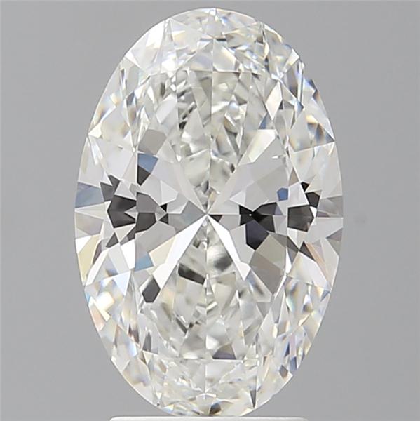 3.10 ct. oval Lab Grown Diamond front image