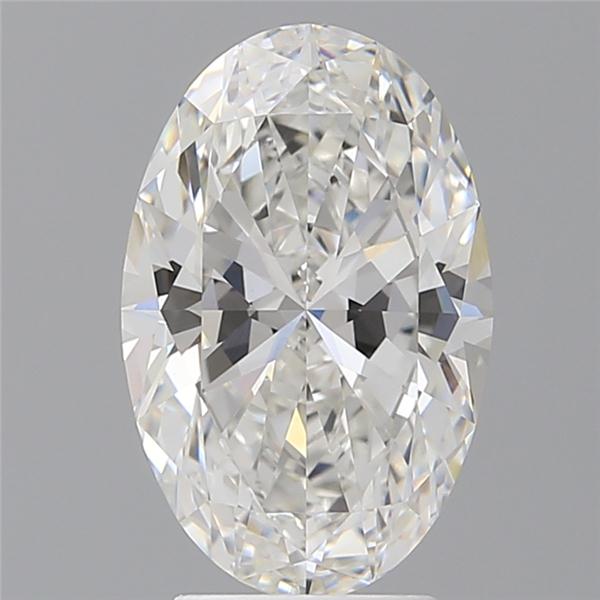3.58 ct. oval Lab Grown Diamond front image