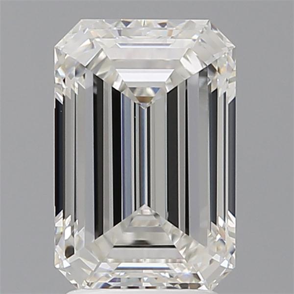 3.02 ct. emerald Lab Grown Diamond front image