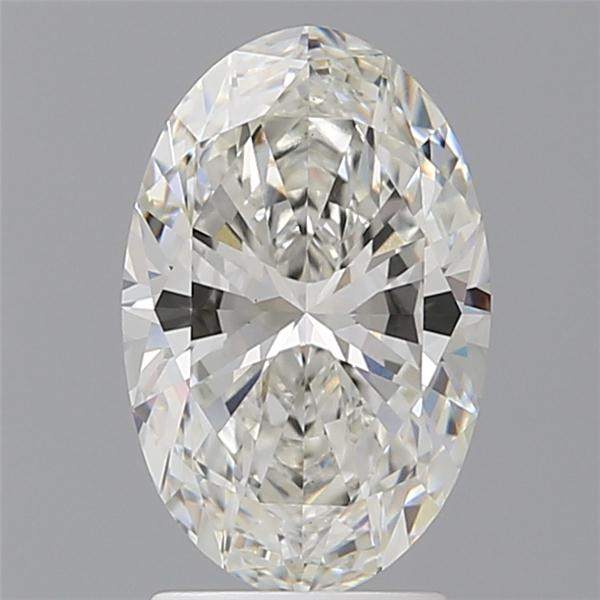 2.57 ct. oval Lab Grown Diamond front image
