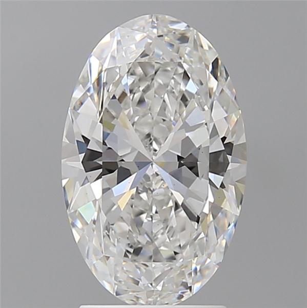 2.60 ct. oval Lab Grown Diamond front image