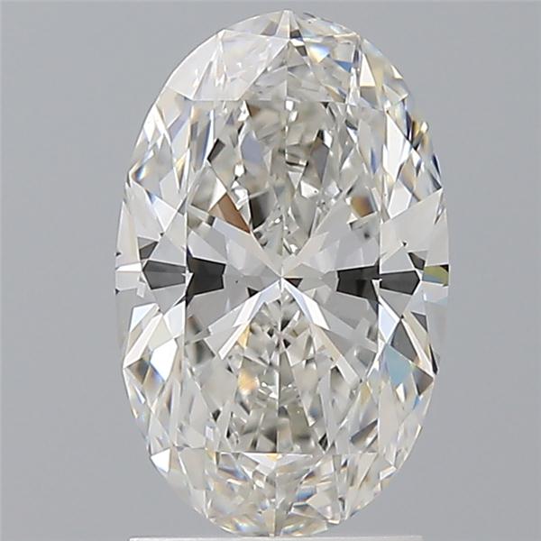 2.06 ct. oval Lab Grown Diamond front image