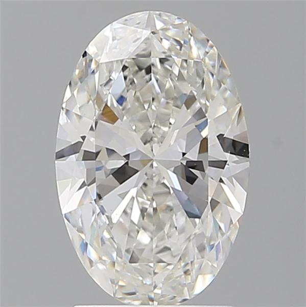 2.08 ct. oval Lab Grown Diamond front image