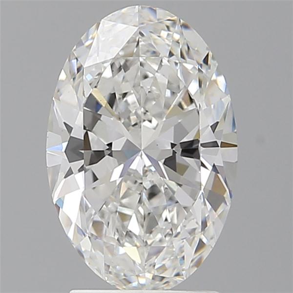 2.58 ct. oval Lab Grown Diamond front image