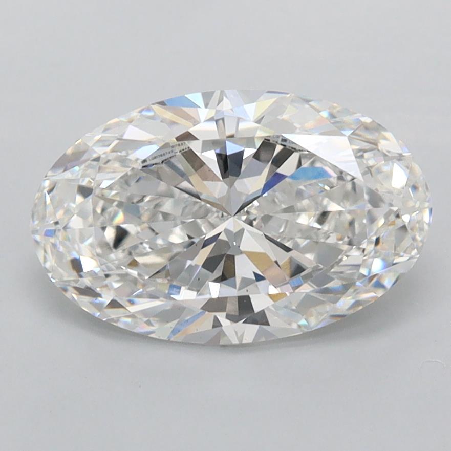 2.04 ct. oval Lab Grown Diamond front image