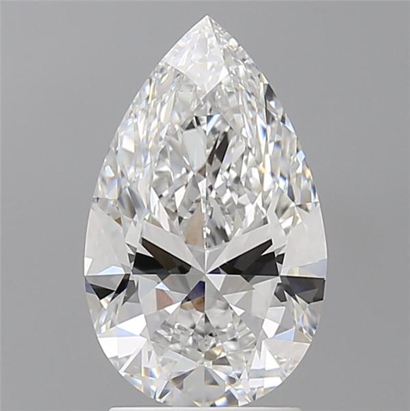 2.50 ct. pear Lab Grown Diamond front image