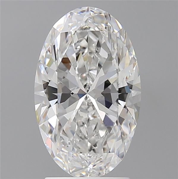 2.60 ct. oval Lab Grown Diamond front image