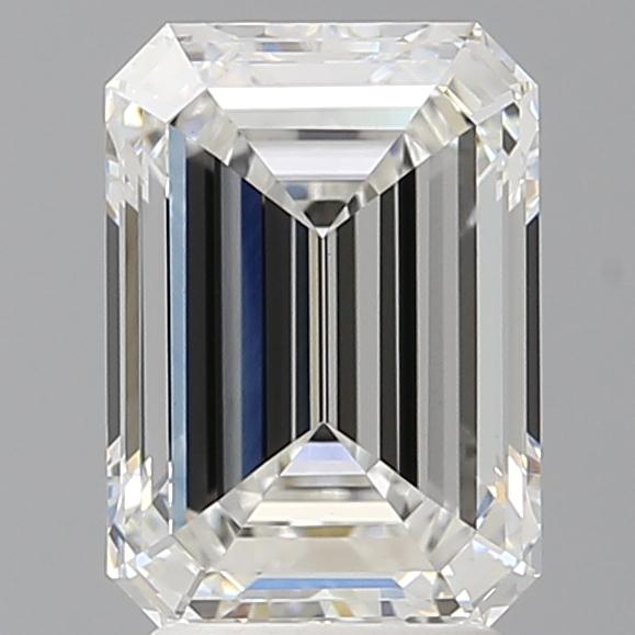 2.99 ct. emerald Lab Grown Diamond front image