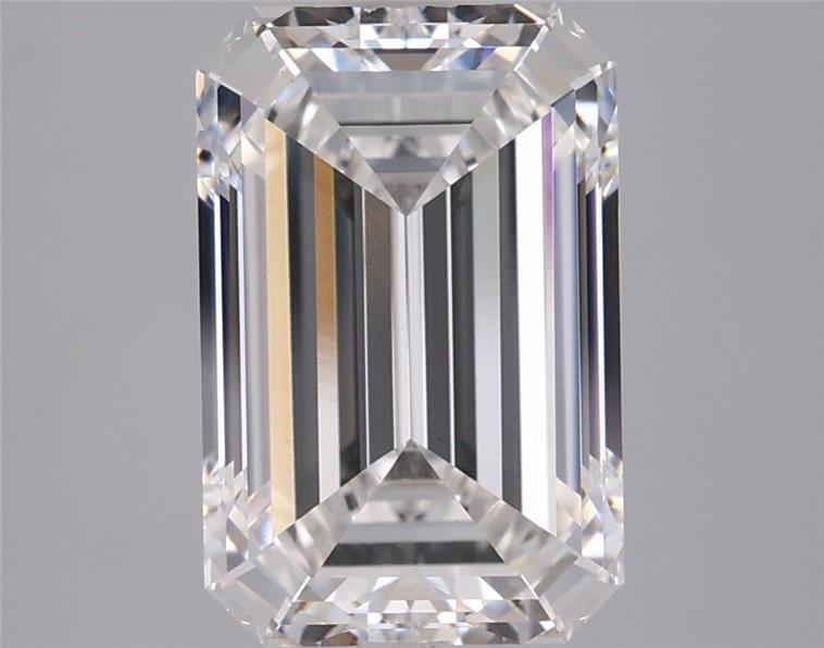 3.55 ct. emerald Lab Grown Diamond front image