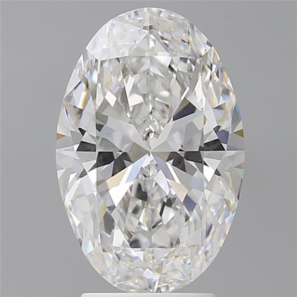 3.60 ct. oval Lab Grown Diamond front image