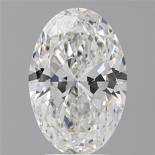 3.52 ct. oval Lab Grown Diamond front image