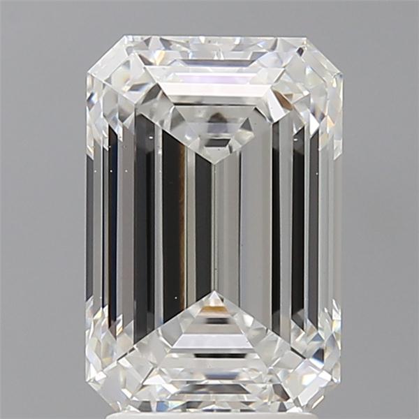 3.59 ct. emerald Lab Grown Diamond front image