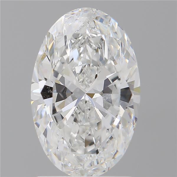 2.04 ct. oval Lab Grown Diamond front image