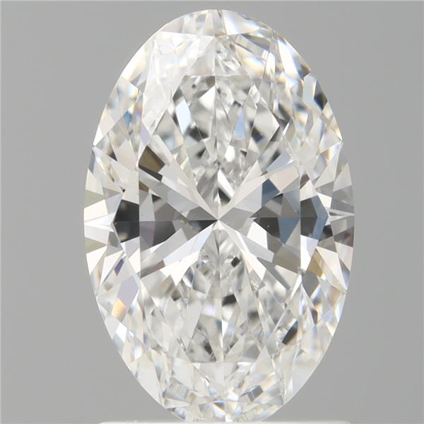 1.52 ct. oval Lab Grown Diamond front image