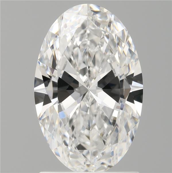1.57 ct. oval Lab Grown Diamond front image