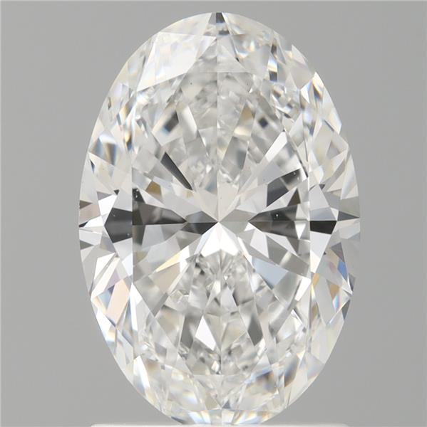 1.59 ct. oval Lab Grown Diamond front image