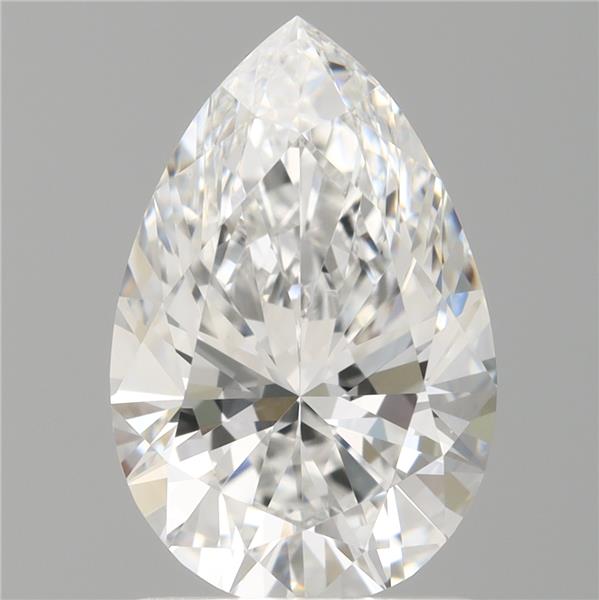 1.56 ct. pear Lab Grown Diamond front image