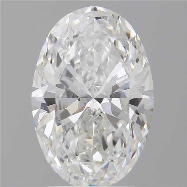 3.08 ct. oval Lab Grown Diamond front image