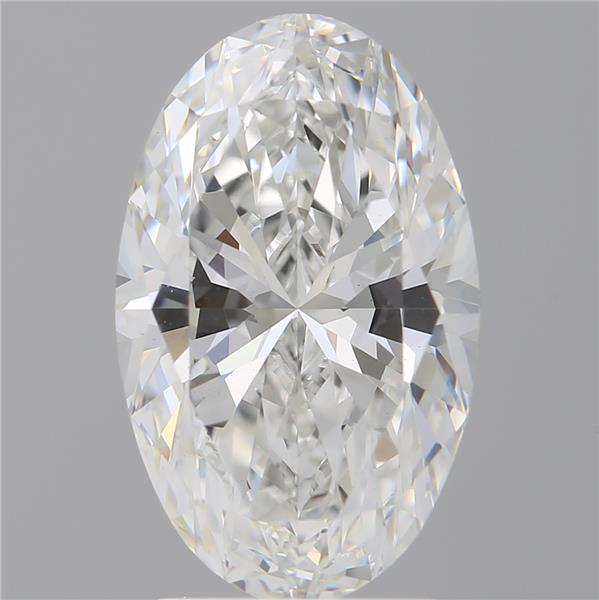 3.09 ct. oval Lab Grown Diamond front image