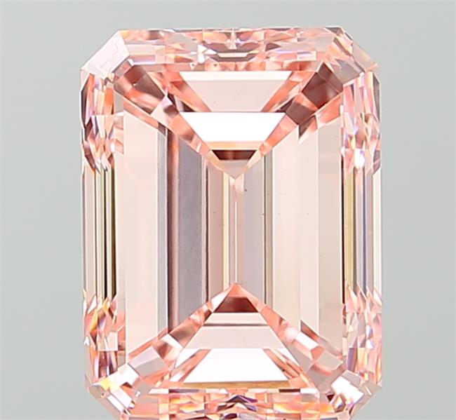 3.98 ct. emerald Lab Grown Diamond front image