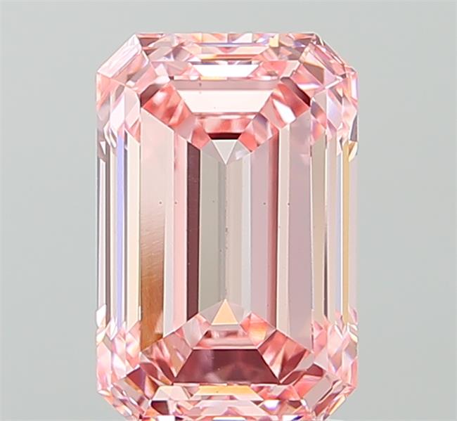 3.02 ct. emerald Lab Grown Diamond front image