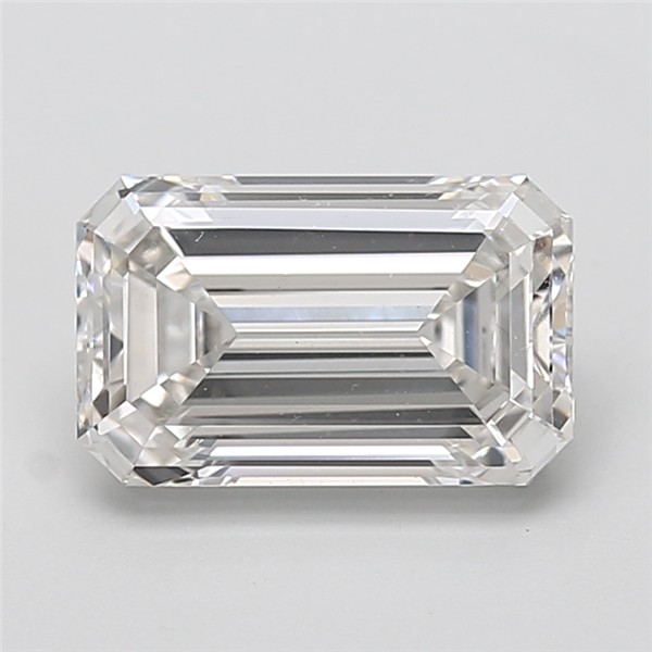 4.05 ct. emerald Lab Grown Diamond front image
