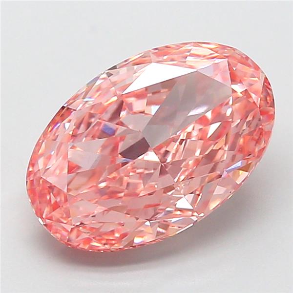 4.02 ct. oval Lab Grown Diamond front image