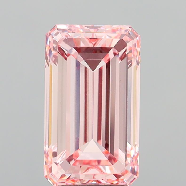 5.23 ct. emerald Lab Grown Diamond front image